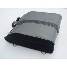 MOTOBRAŠNA ZADNÍ MALÁ - TOOLKIT (NA ZADNÍ NOSIČ) - ČERNO-ŠEDÁ - ORIGINÁL - JAWA PÉRÁK BOBBER 42